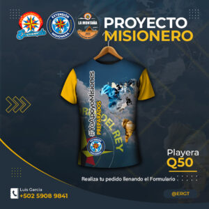 Proyecto Misionero playera